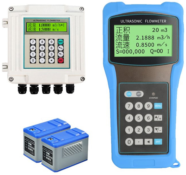 非接觸式超聲波流量計分類圖