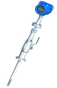 智能熱式氣體質(zhì)量流量計滿管型外觀結(jié)構(gòu)圖