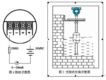 水箱浮球液位計(jì)接線圖